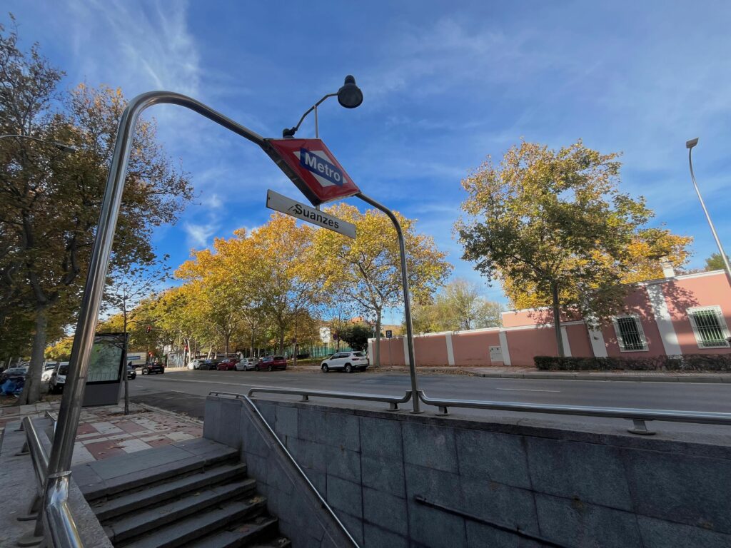 zona de canilejjas, metro suanzes